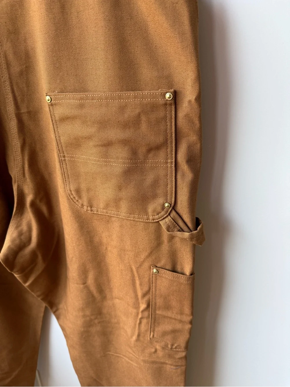 Carhartt Men's Iconic Duck Bib Overalls